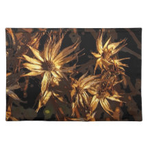 Getrocknete Blume abstrakt Tischset