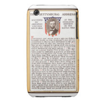 Gettysburg-Adresse iPhone 3 Case-Mate Hülle