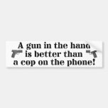 Gewehr in der Hand Autosticker
