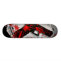 Gewehr - NEHMEN Sie verlorenen Vegas am 29. August Skateboarddeck