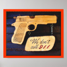 Gewehr-Plakat-Zeichen