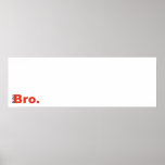 GEWOHNHEIT 'MEIN LEBEN IST BRO POSTER
