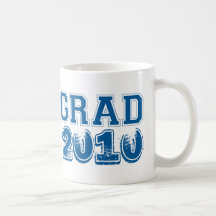 Gewohnheitsfoto des Abschlussmarineblau-Klassenjah Teetasse