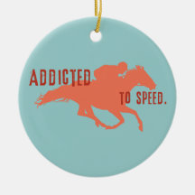 Gewöhnt zur Geschwindigkeit Weihnachtsbaum Ornamente