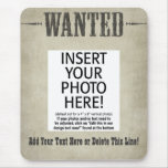 Gewolltes Plakat Mousepad - fertigen Sie dieses be