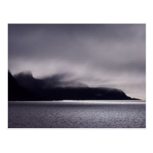Gezackte Ufer in Svalbard, (Spitzbergen) Postkarten