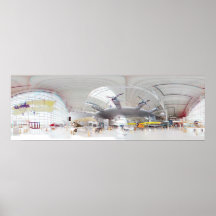 Gezierte Gans 3D 360 Grad-Panorama Plakatdrucke