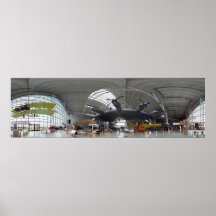 Geziertes Panorama der Gans-360 Poster