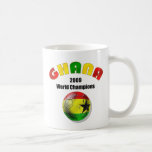 Ghana 2009 Weltmeister des Fußball-U20 Kaffee Tassen