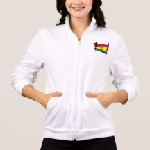 Ghana-Bürsten-Flagge T-shirt