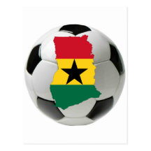Ghana-Nationalmannschaft Postkarten