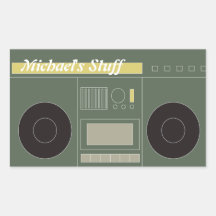 Ghettoblaster Sticker