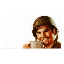 GI Cuppa Joe Visitenkartenvorlage