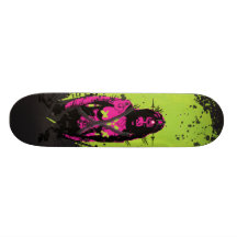 Giftiges Mädchen Skateboard Skateboarddeck