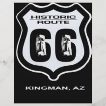 Giganticus Headicus Weg 66 Kingman Arizona Flyerdruck
