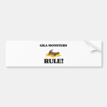GILA-KRUSTENECHSEN Regel! Auto Aufkleber