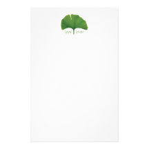 Gingko-Blatt Individuelle Druckpapiere