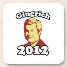 Gingrich 2012 Bild Getränke Untersetzer