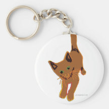 Ginnal Katze auf Schlüsselring Schlüsselbänder