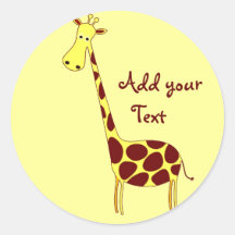 Giraffen-Aufkleber
