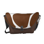 Giraffen-Druck-Muster in dunklem Brown Kurier Taschen