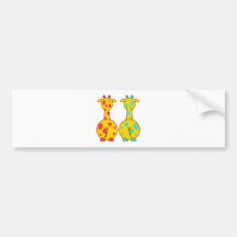 Giraffen giraffes auto aufkleber