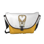 Giraffen-Liebe Kurier Tasche
