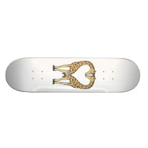 Giraffen-Liebe Skateboarddeck
