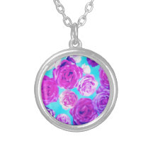 Girly Blumen Personalisierter Schmuck