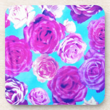 Girly Blumen Untersetzer