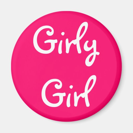 Girly Mädchen Magnete