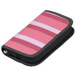 Girly rosa horizontale Streifen planer