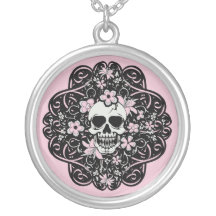 Girly Vintager Schädel Personalisierter Schmuck