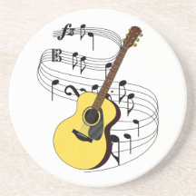 Gitarre Bierdeckel