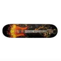 Gitarre Personalisiertes Skatedeck