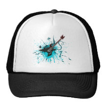 Gitarren-Graffiti - Emo Rockmusik-Band-Alternative Mützen