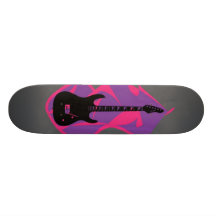 Gitarren-Skateboard Personalisiertes Skateboarddeck