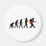 Gitarrenspieler-Evolution Magnete