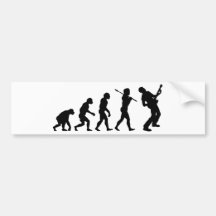 Gitarrist Autosticker