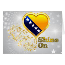Glanz auf Bosnien-Herzegowina Karten