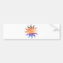 Glanz Floridas Sun Autoaufkleber