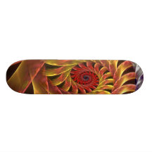 Glänzende Spirale Individuelles Skateboard