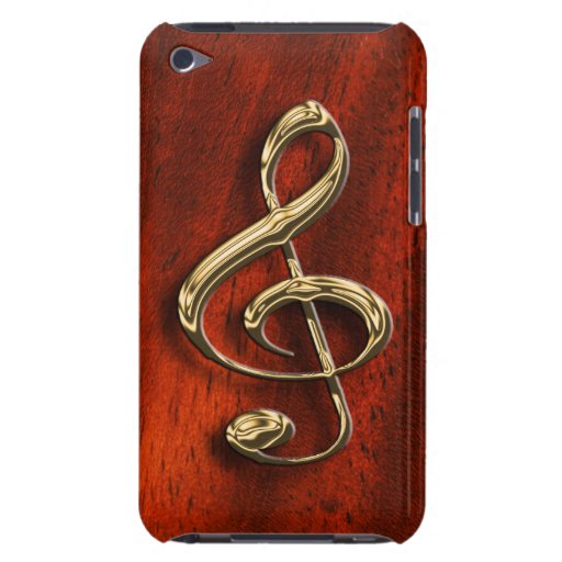 Glänzender musikalischer Symbolipod-Kasten iPod Case-Mate Hülle