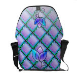 GlasBlumenbotetasche Kurier Taschen