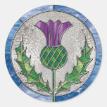 Glasdistel Aufkleber