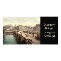 Glasgow-Brücke, Glasgow, Schottland Individuelle Photo Karte