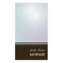 Glasinstallateure, Visitenkarten