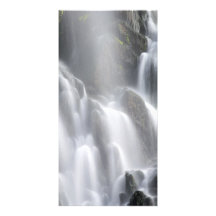 Glatter Wasserfall Photo Karte