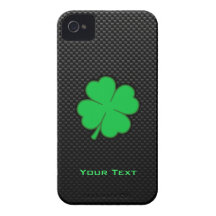 Glattes Kleeblatt iPhone 4 Case-Mate Hüllen