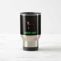 Glattes Pitbull Kaffee Tasse